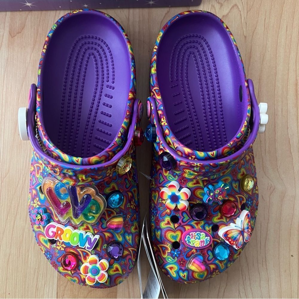 NEW in Box Croc X Lisa Frank Limited Edition Women’s 9